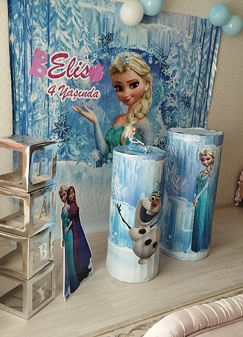 Elsa konsept doğum günü