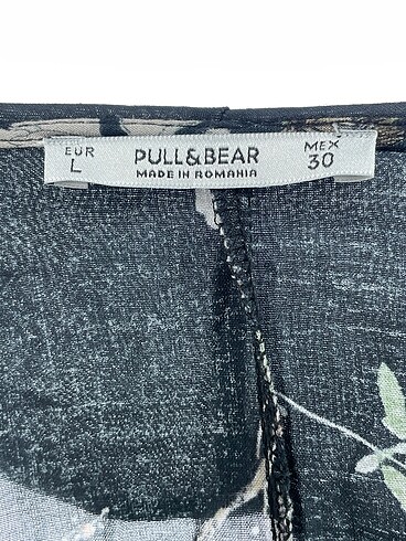 l Beden siyah Renk Pull and Bear Kısa Elbise %70 İndirimli.