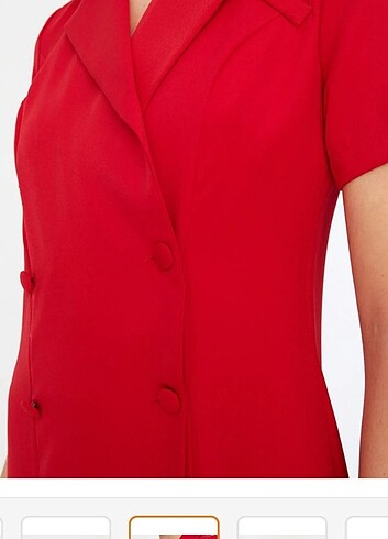 #kırmızı #ceket #elbise