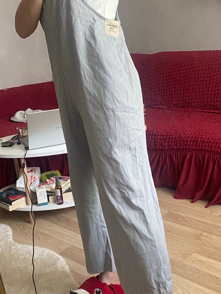 Gri Keten  Tulum - Görsel 4