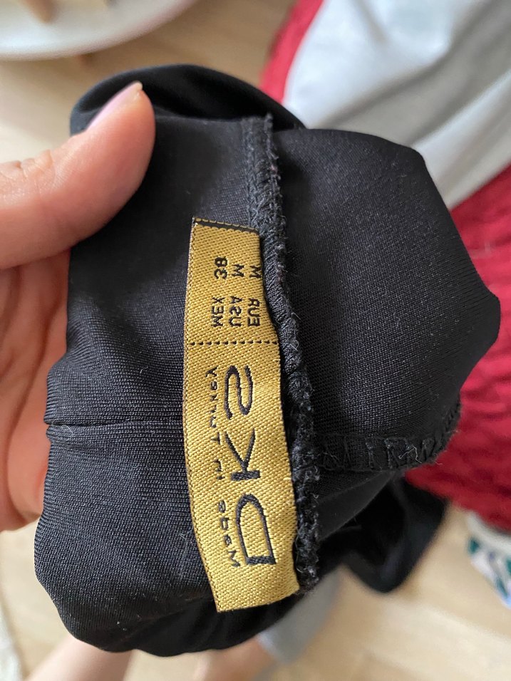 Siyah Kadın Normal Boy İspanyol Paça Pantolon - Görsel 5