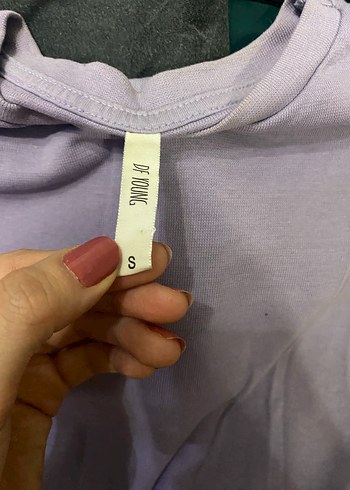 Mor Tişörtü Kısa Kollu - Görsel 2