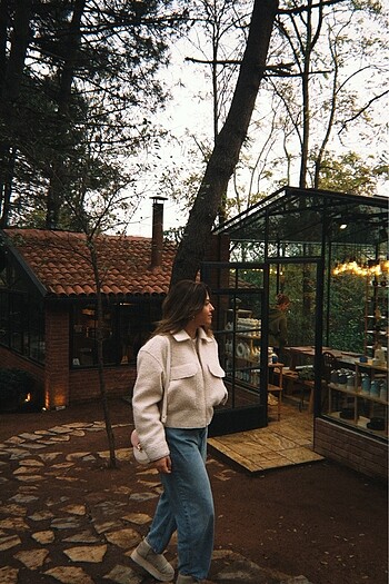 Zara ekru ceket