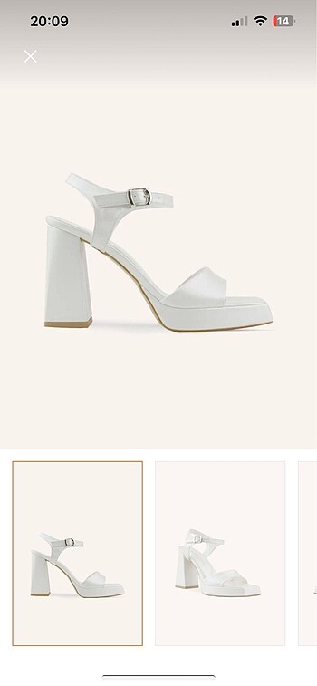 Zara Kadın platform topuklu ayakkabı