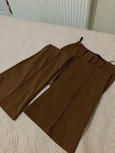 s Beden İspanyol Paça Kumaş Pantolon