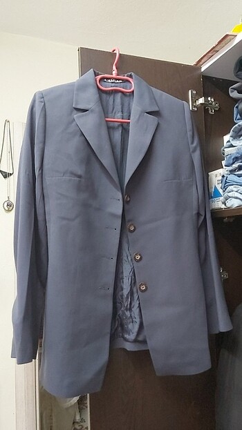 Az kullanılmiş blazer ceket