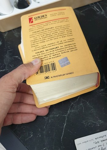 Golden Cambridge Dictionary İngilizce sözlük ve gramer kitabi - Görsel 4