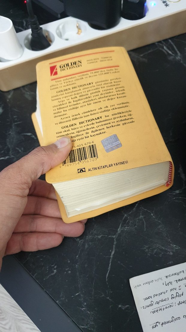 Golden Cambridge Dictionary İngilizce sözlük ve gramer kitabi - Görsel 4