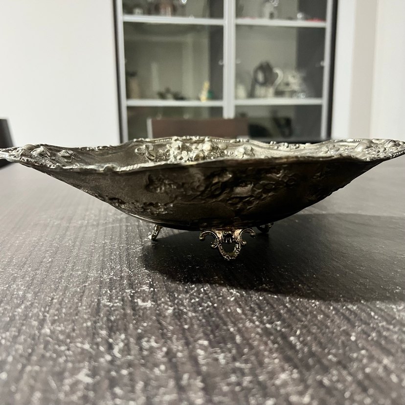 Çiçek Vintage Tabak - Görsel 3