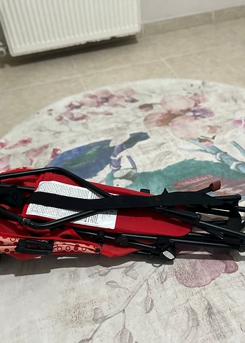Chicco Kırmızı Desenli baston Bebek Arabası - Görsel 12