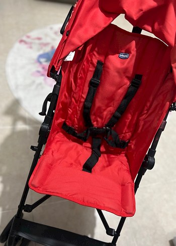 Chicco Kırmızı Desenli baston Bebek Arabası - Görsel 10
