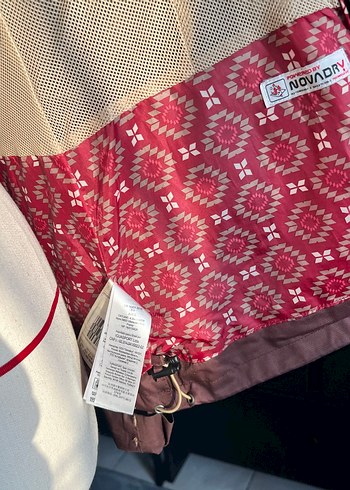 Yüksek Yakalı Koyu Bordo kadın rüzgarlık yağmurluk - Görsel 10