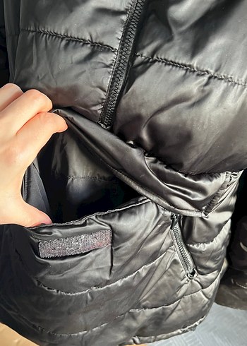 Zara Kapüşonlu şişme Kadın Montu - Görsel 2