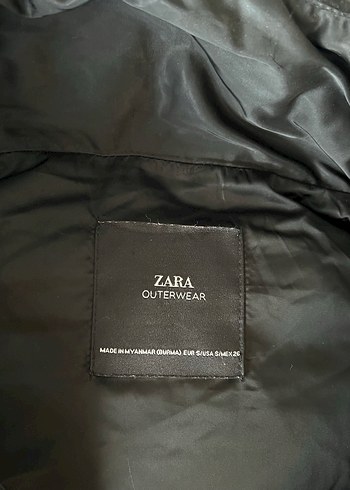 Zara Kapüşonlu şişme Kadın Montu - Görsel 8