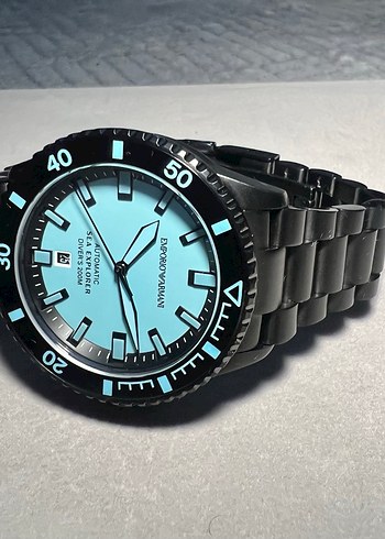 Armani Emporio Armani Turkuaz Kadranli Erkek Otomatik Saat