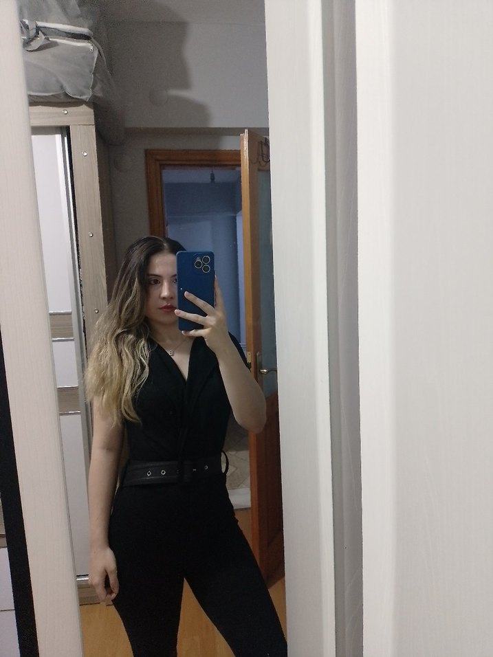 siyah tulum - Görsel 3