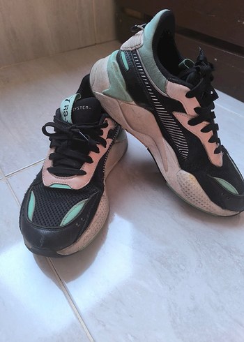 39 Beden Puma Platform Topuklu Pembe Kadın Spor Ayakkabı