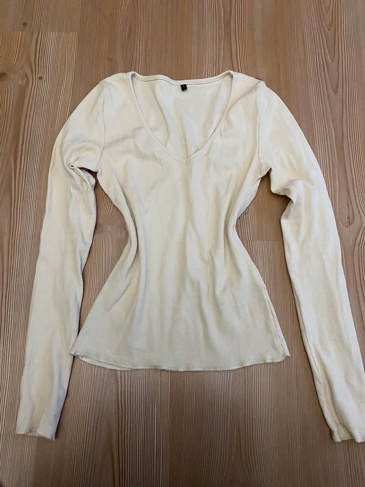 V Yaka Bluz - Görsel 2