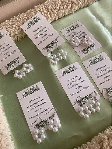 10lu hediyelik küpe nişan nikah söz bekarlığa veda