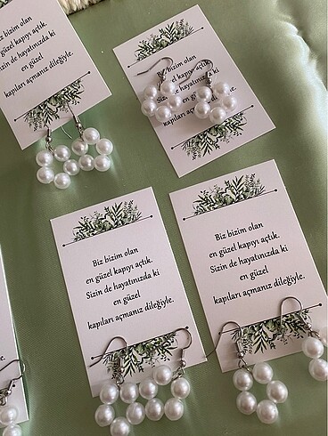 Beden 10lu hediyelik küpe nişan nikah söz bekarlığa veda