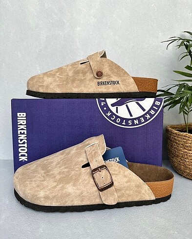 Birkenstock Birkenstock Boston önü kapalı terlik