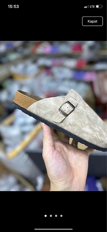 Polaris Birkenstock Boston deri terlik