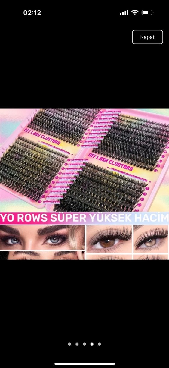 800lü Takma Kirpik Seti - Görsel 3