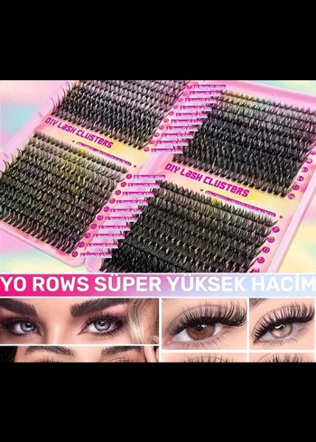 800 lü takma  Kirpik Seti - Görsel 3