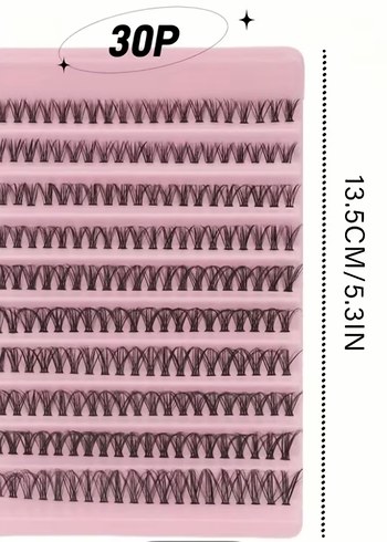 200 adet 30D süper DOLGU takma kirpik - Görsel 6