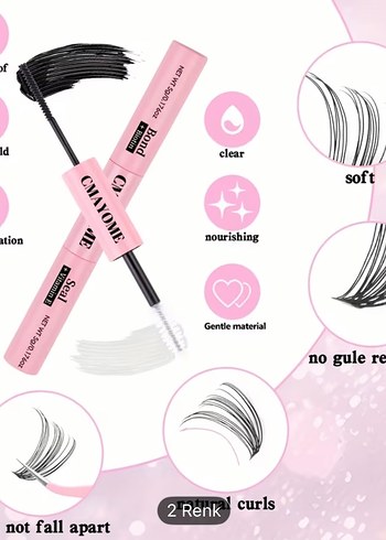 Takma Kirpik yapıştırıcı Seti - Görsel 3