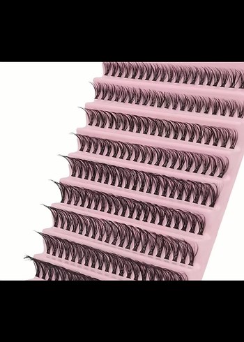 200 adet ıslak görünümlü takma kirpik - Görsel 6