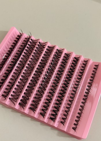 200 lü ıslak ve doğal görünüm takma kirpik - Görsel 2