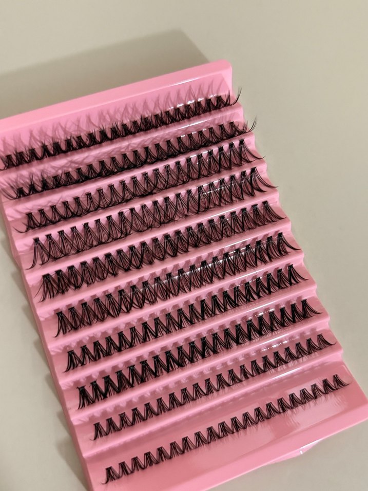 200 lü ıslak ve doğal görünüm takma kirpik - Görsel 3