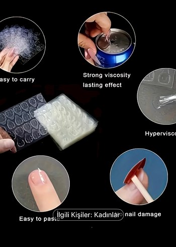 En dayanıklı 24 lü Tırnak yapıştırıcısı - Görsel 4