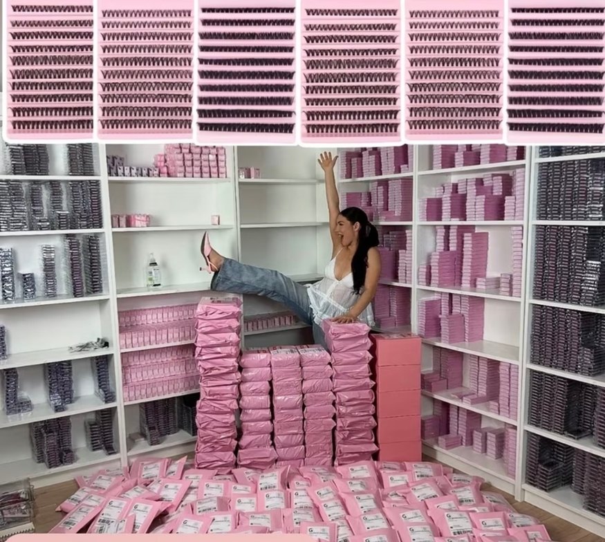 800 adet muhteşem Takma Kirpik Seti - Görsel 5