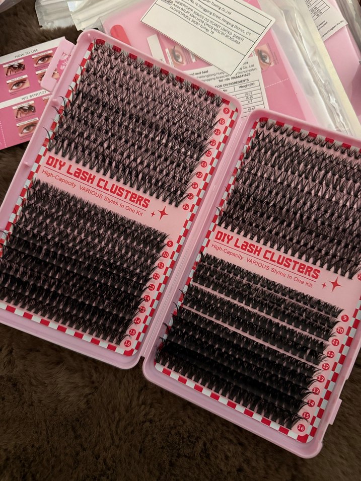 800LÜ TAKMA KİRPİK TAM SET - Görsel 2