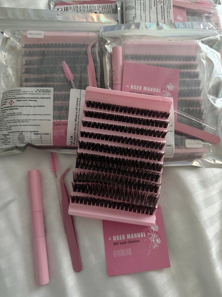 SON 5 ADET 200LÜ TAKMA KİRPİK SETİ Işıltılı Takma Kirpik Seti - Görsel 4