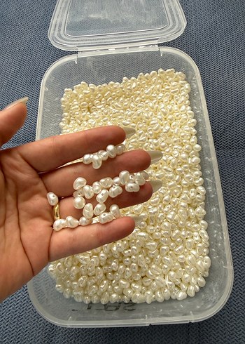 Beyaz İnci barok inci 500 g - Görsel 2