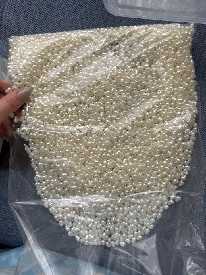 Beyaz İnci barok inci 500 g - Görsel 4