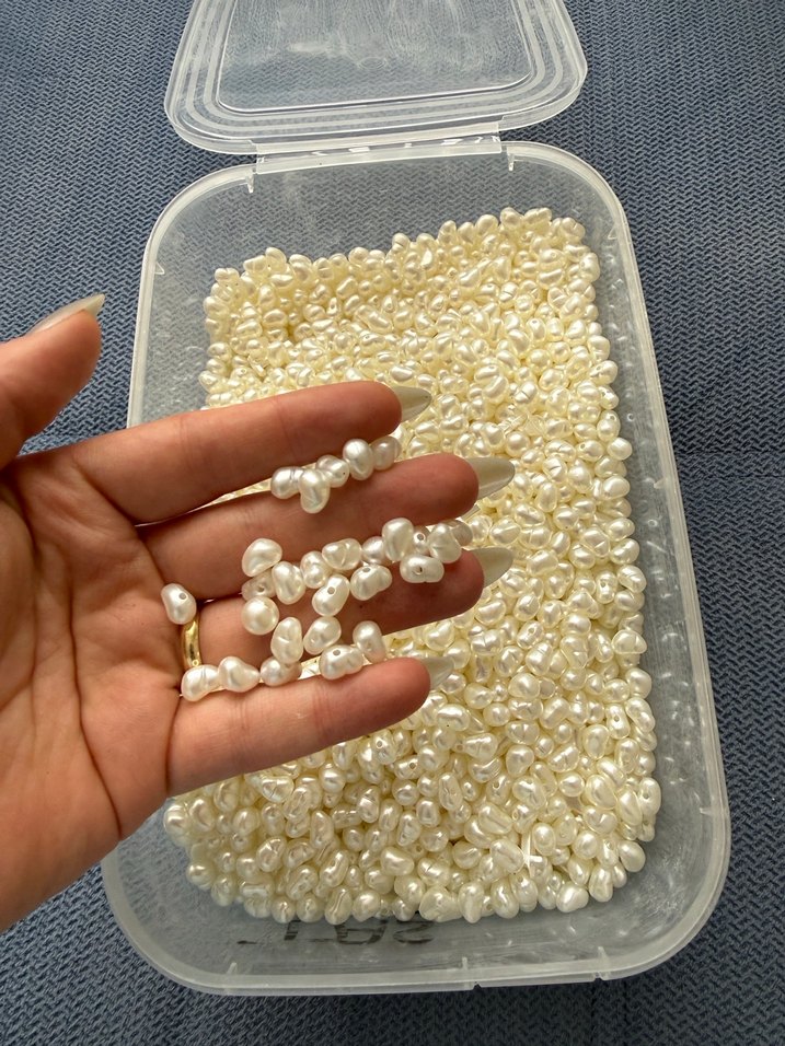 Beyaz İnci barok inci 500 g - Görsel 2