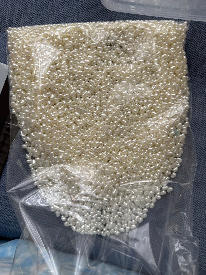 Beyaz İnci barok inci 500 g - Görsel 5