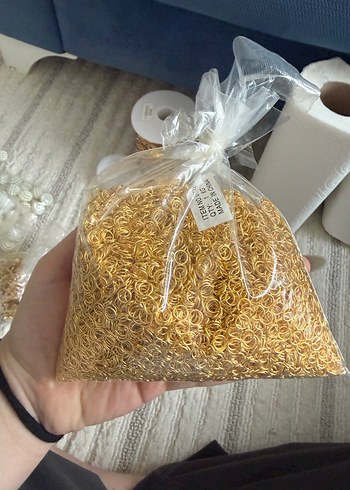 Parlak Altın renk  Halkaları - Görsel 2