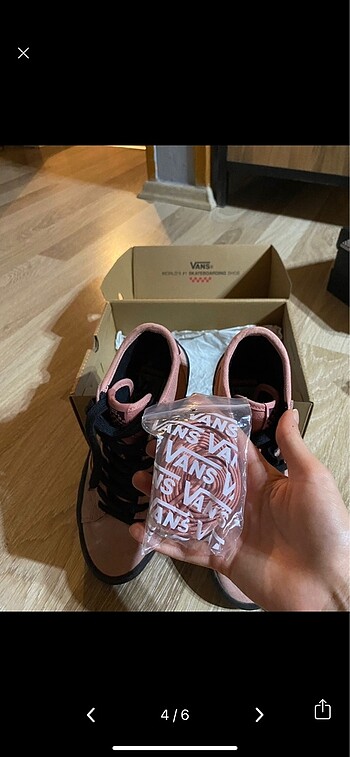 36 Beden pembe Renk Vans kadın ayakkabısı