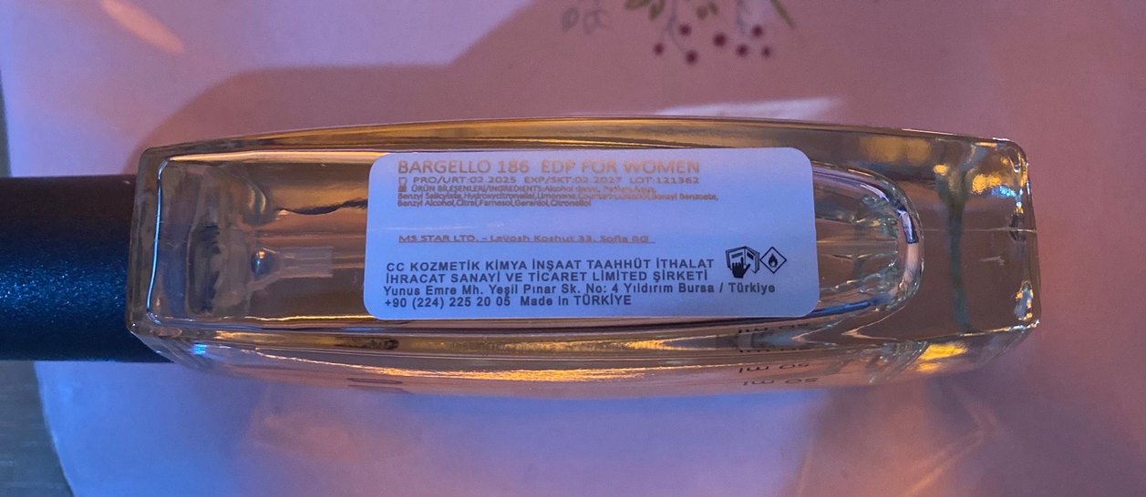 Bargello Kadın Parfümü 50 ml 186 - Görsel 3