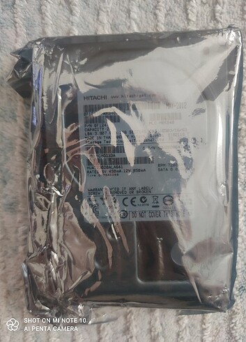 2TB HİTACHİ MARKA HİÇ KULLANILMAMIŞ HDD