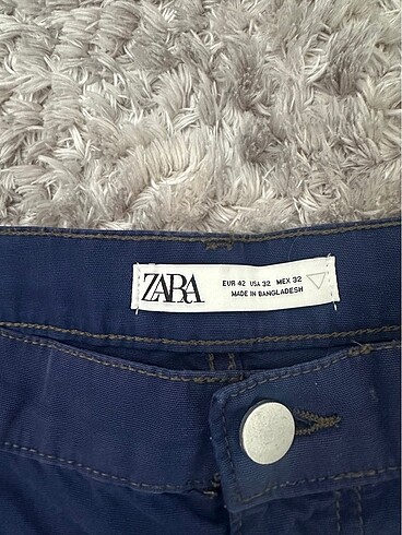 42 Beden lacivert Renk Zara kot/pantolon