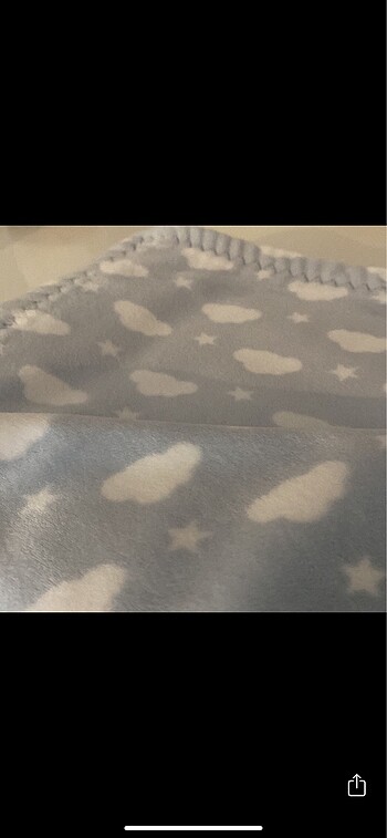 Zara Home yumuşak bebek battaniyesi