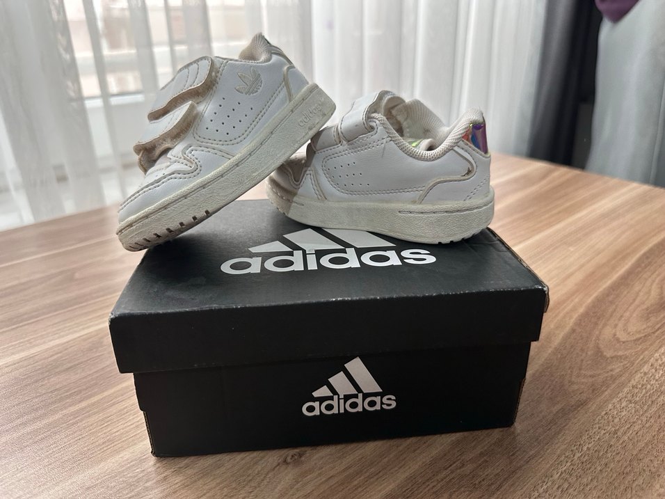 Adidas Beyaz  Çocuk Spor Ayakkabı - Görsel 3