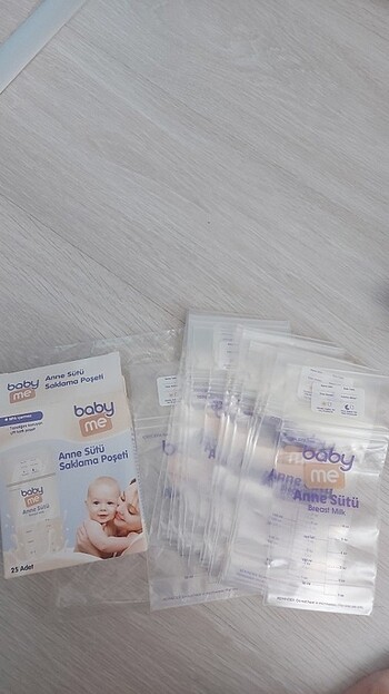  Baby me anne sut saklama poşeti 