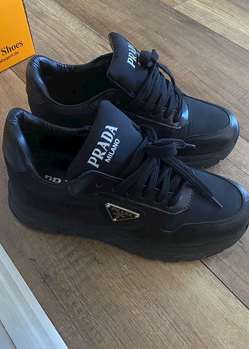 Prada Siyah Spor Erkek Sneakers